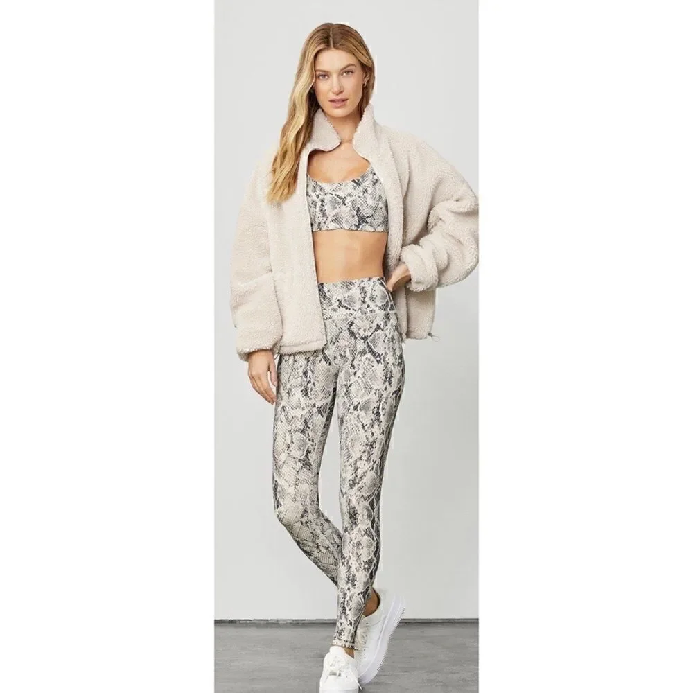 Alo Yoga  Y HIGH-WAIST SNAKESKIN VAPOR LEGGING - Size XS NWOT